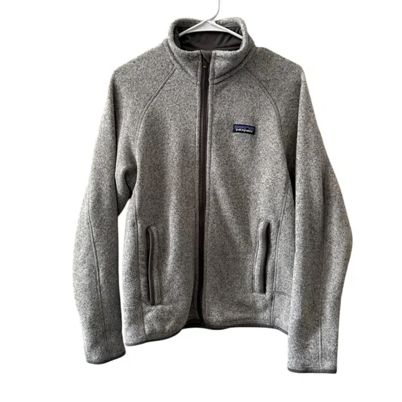 Patagonia Men’s Better Sweater Full Zip Synchilla Fleece Gray Jacket, SZ Small. - Picture 10 of 10